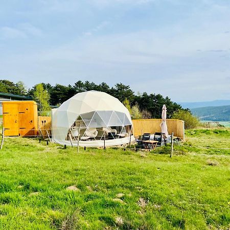 فندق Glamping Hohe Wand - Zelt Mit Sternenfenster Und Whirlpool Maiersdorf المظهر الخارجي الصورة