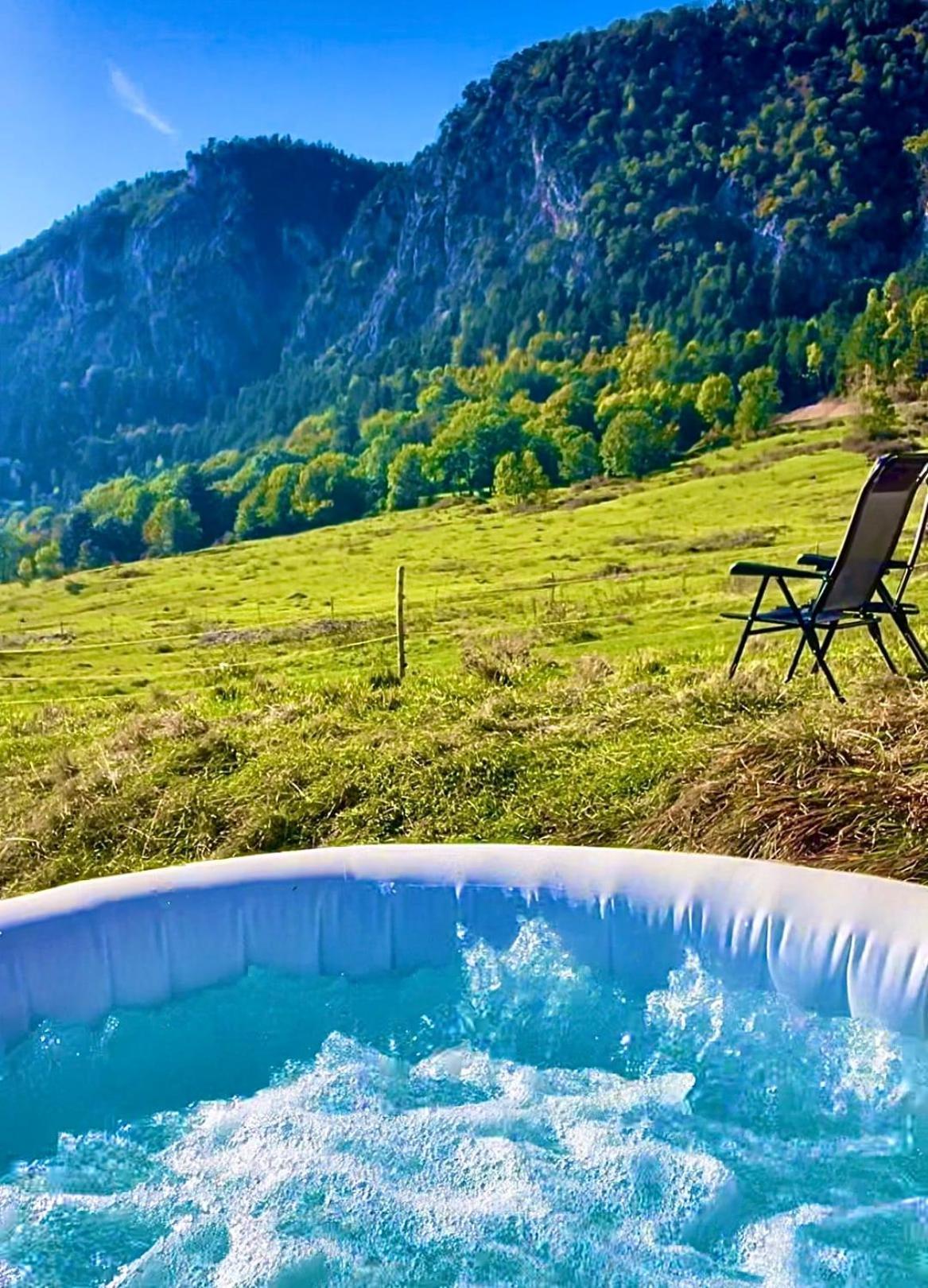 فندق Glamping Hohe Wand - Zelt Mit Sternenfenster Und Whirlpool Maiersdorf المظهر الخارجي الصورة